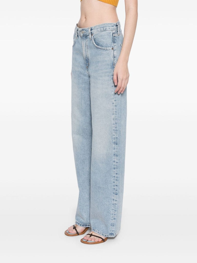 low curve jeans