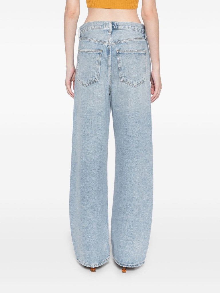 low curve jeans