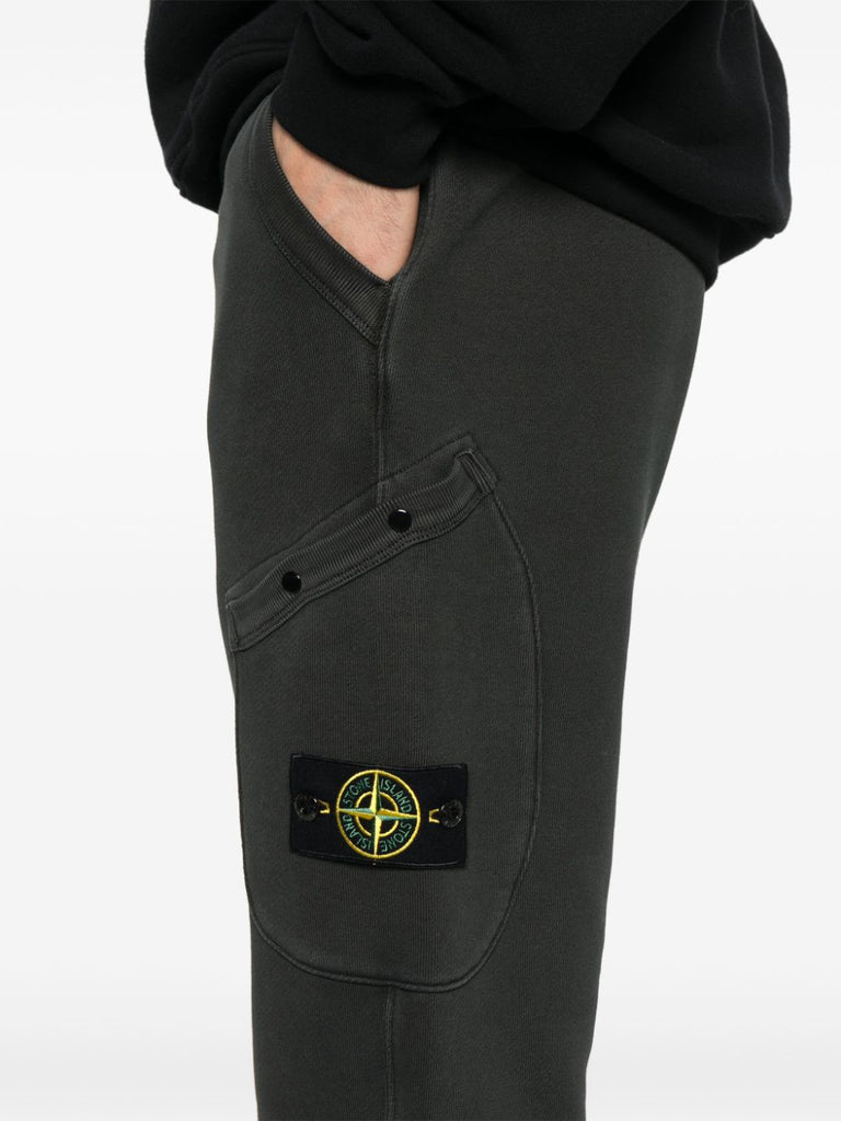 Compass-badge track pants