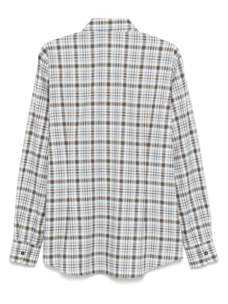 checked shirt