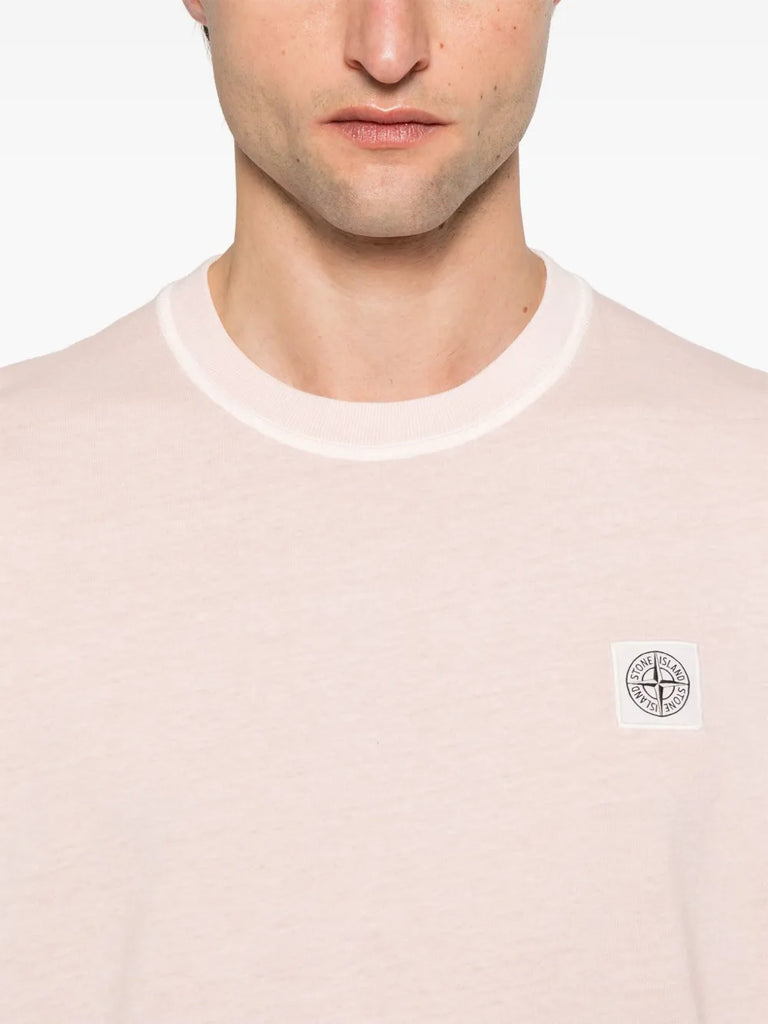 T-Shirt mit Kompass-Applikation