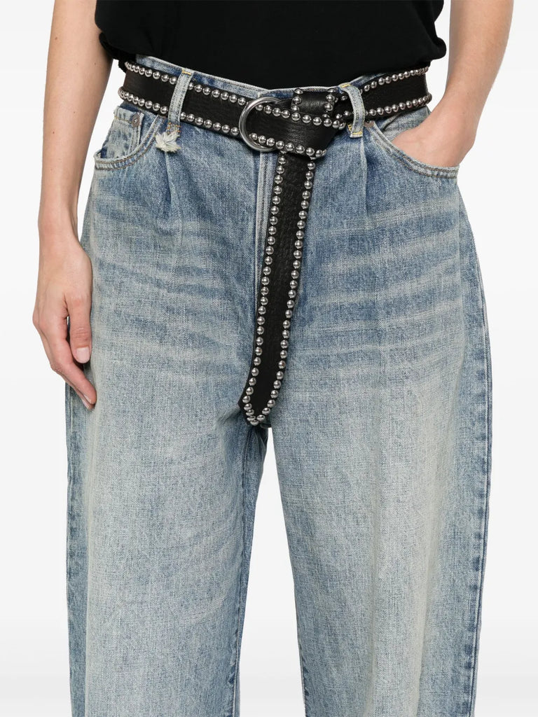 Wayne Jeans mit weitem Bein