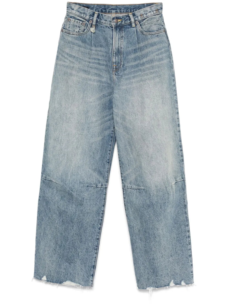 Wayne Jeans mit weitem Bein