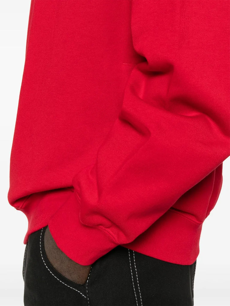 graphic-print hoodie