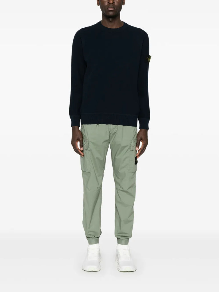 piqué-weave sweatshirt