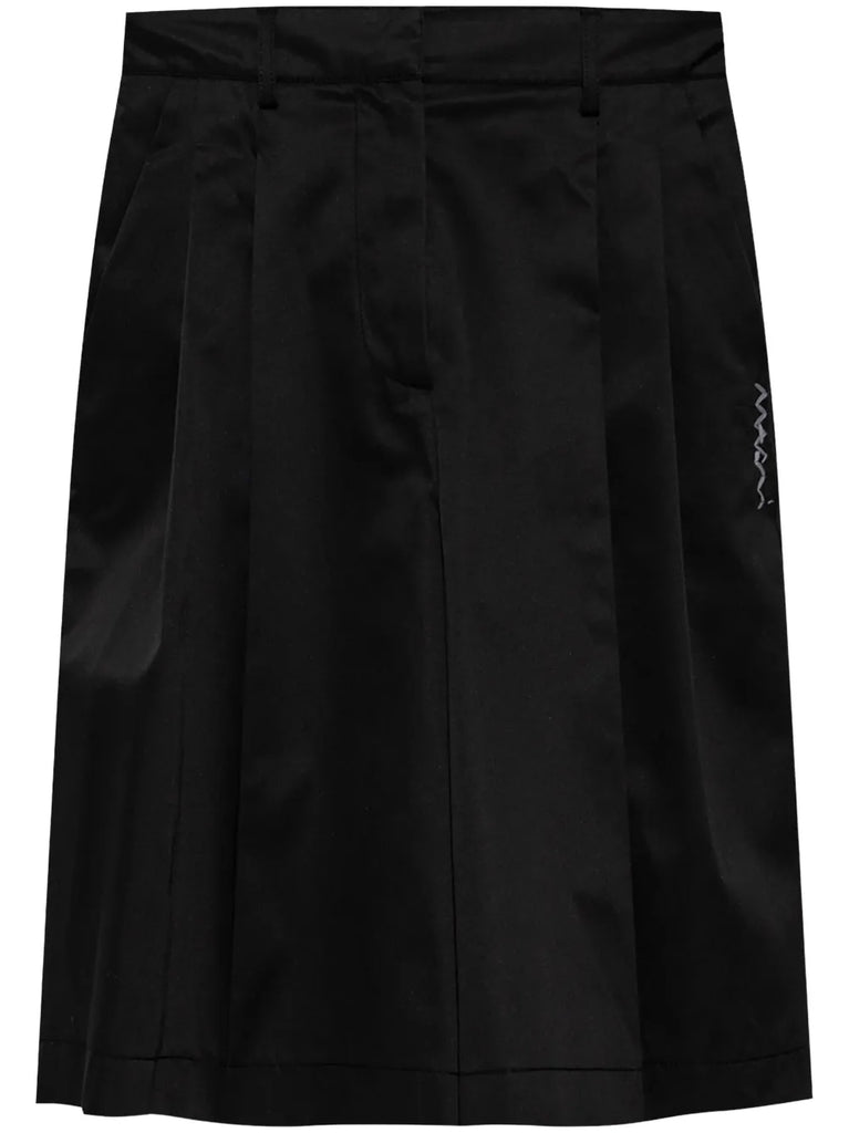 Shorts mit gesticktem Logo
