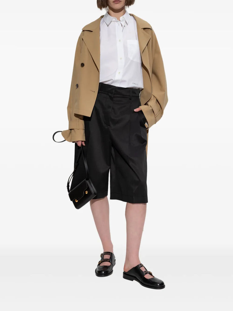 Shorts mit gesticktem Logo