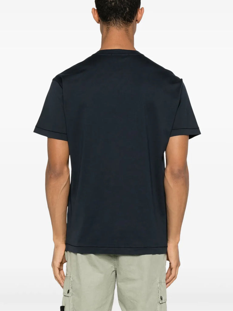 T-Shirt mit Kompass-Patch