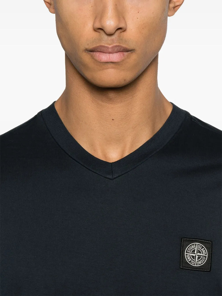 T-Shirt mit Kompass-Patch