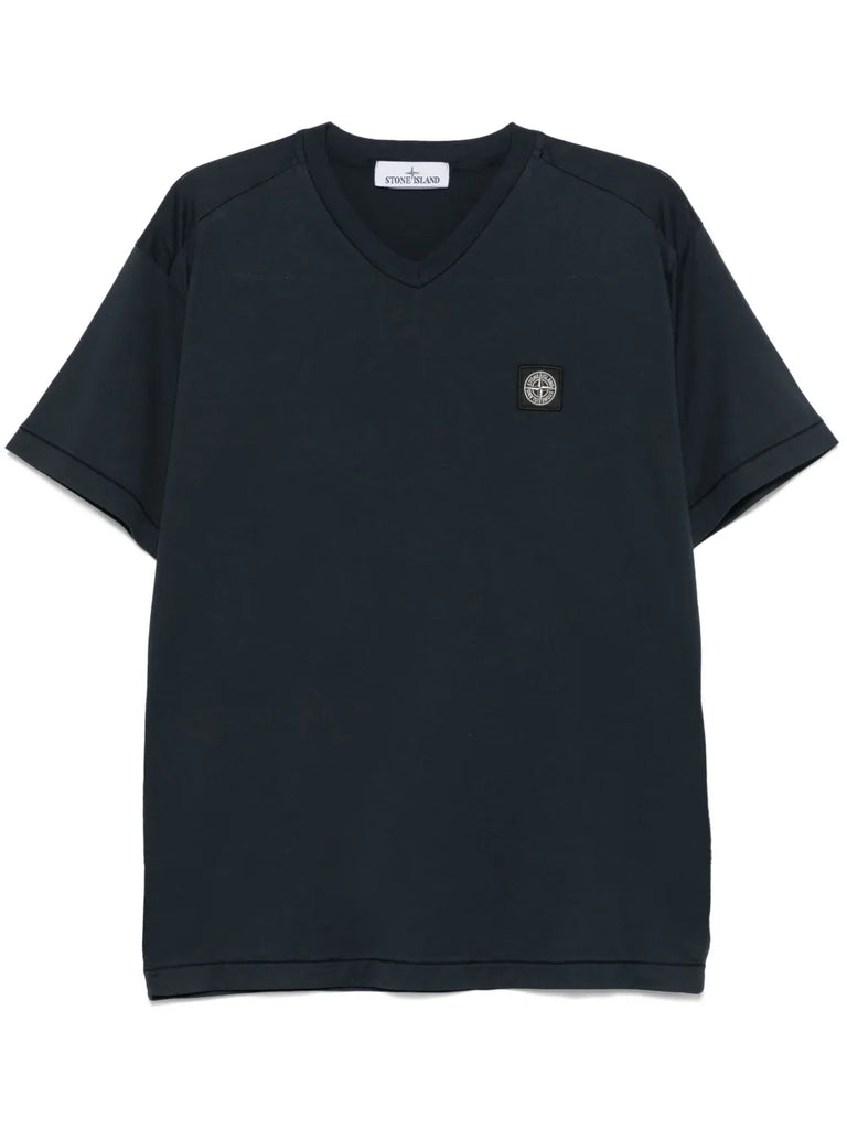 T-Shirt mit Kompass-Patch