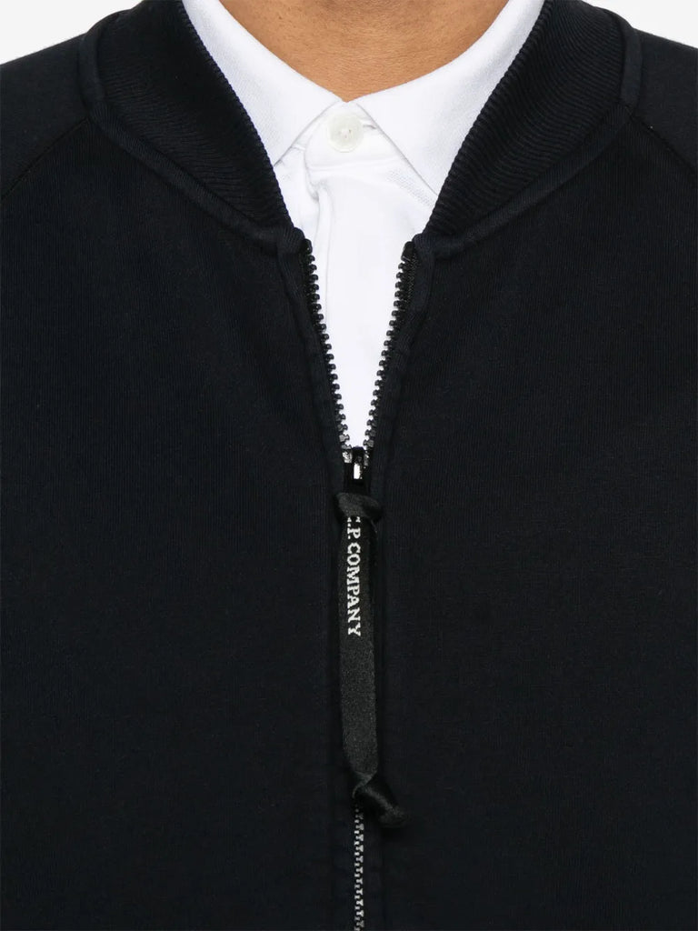 zip-up sweatshirt