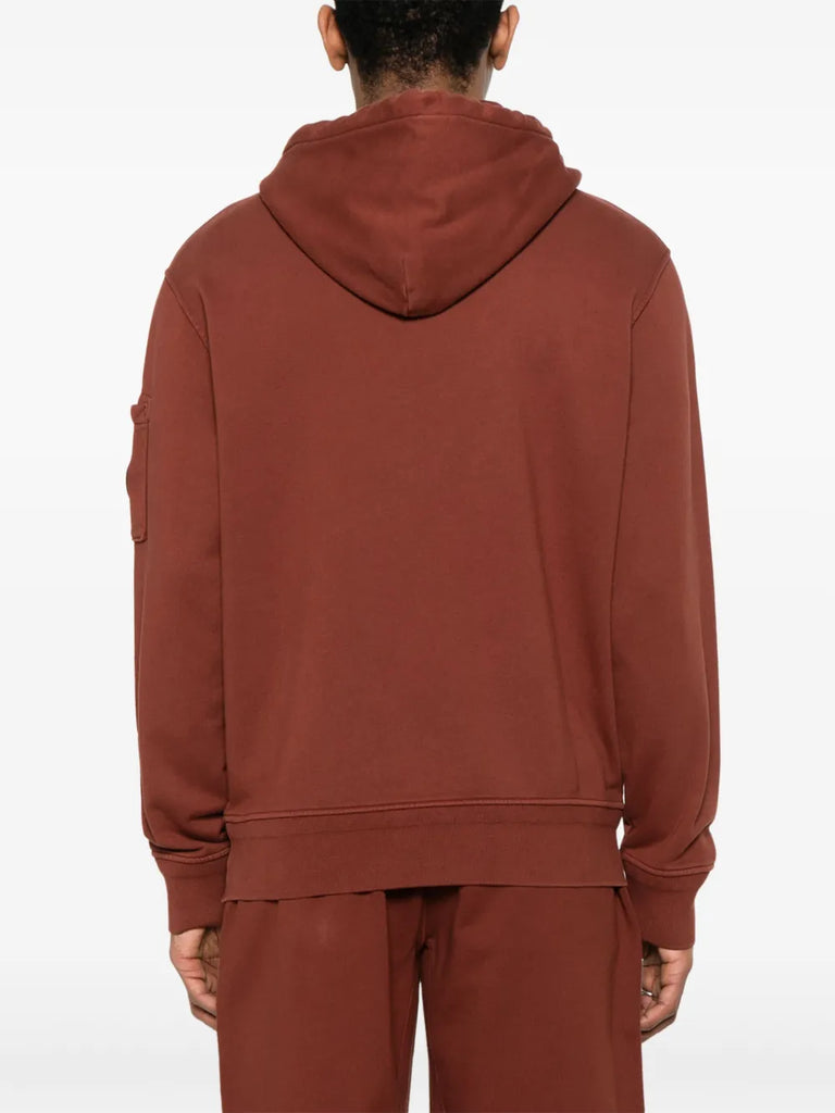 Kapuzenpullover mit Linsendetail