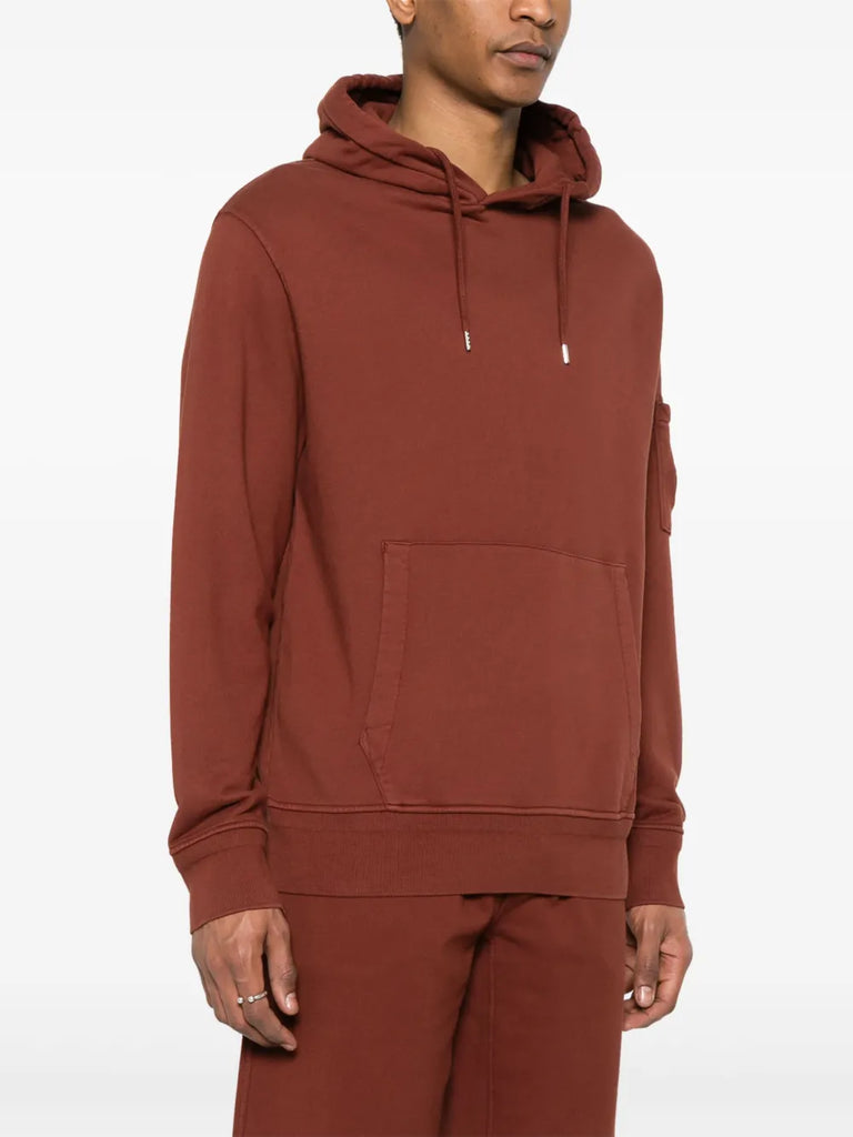 Kapuzenpullover mit Linsendetail