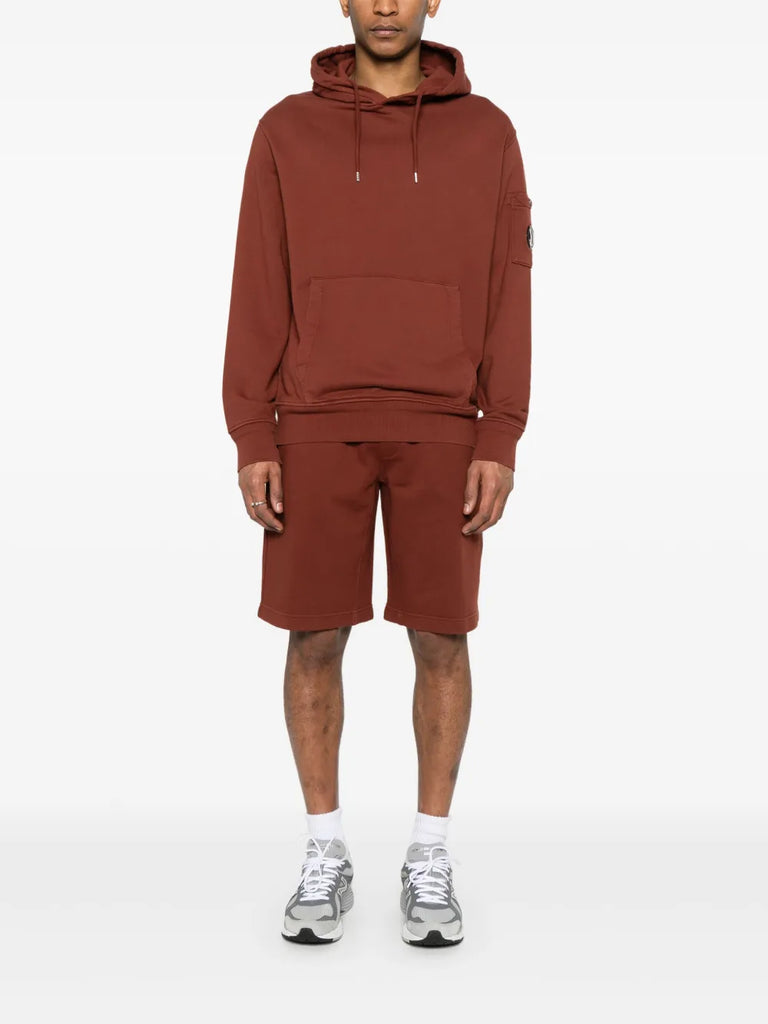 Kapuzenpullover mit Linsendetail