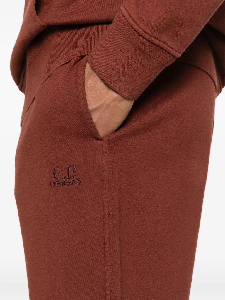 logo-embroidered shorts