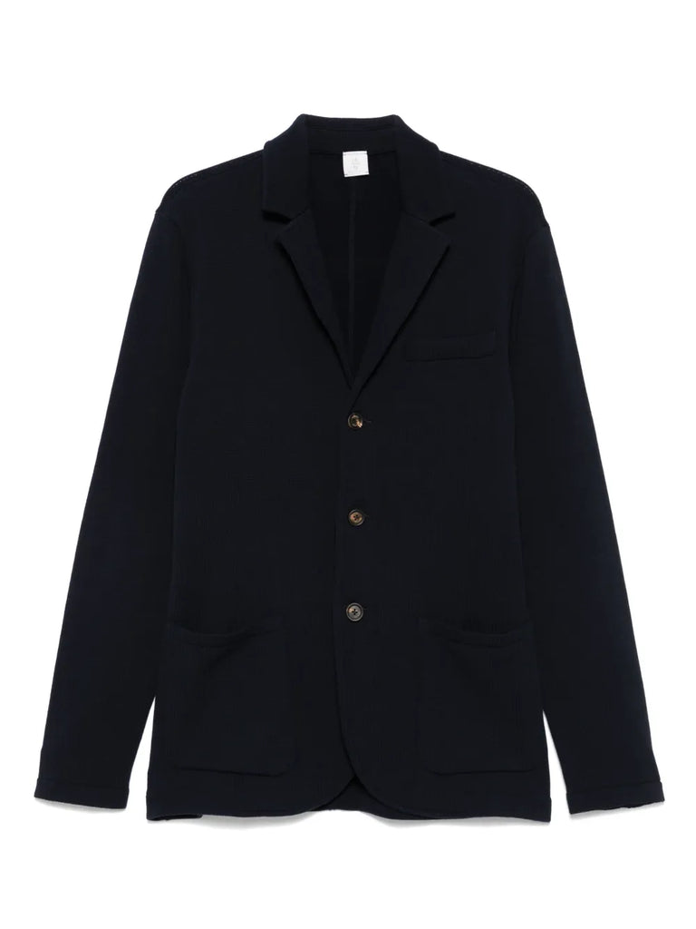 einreihiger Strickblazer
