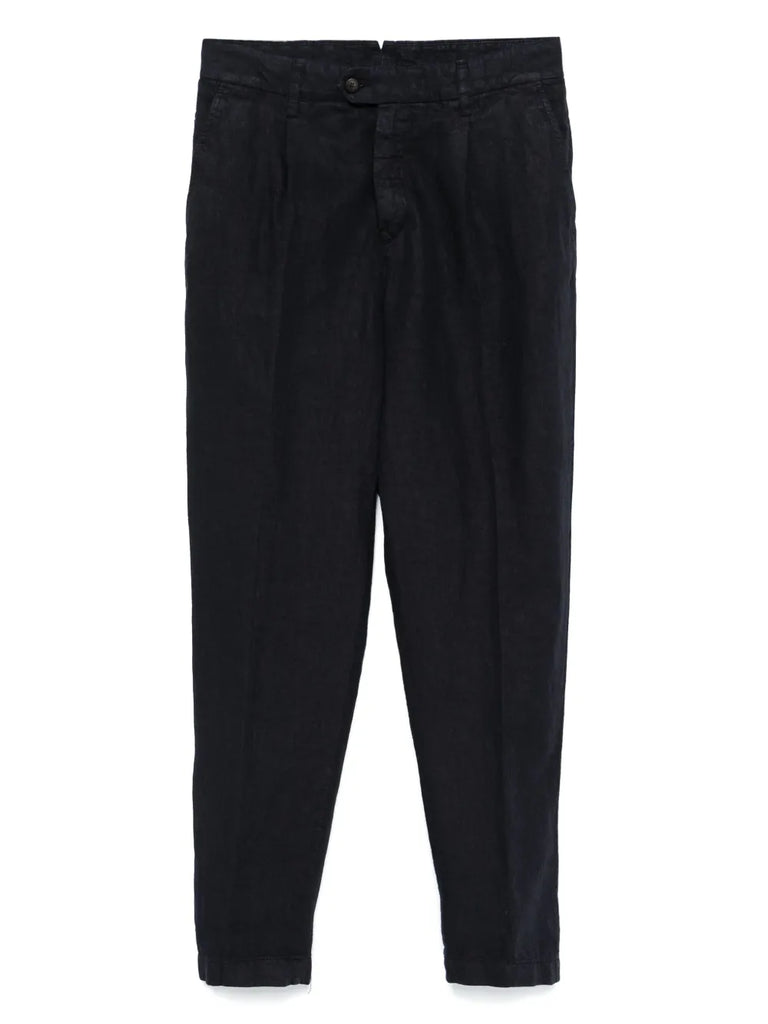 linen trousers