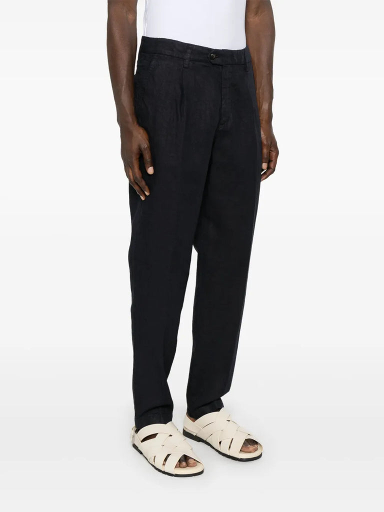 linen trousers
