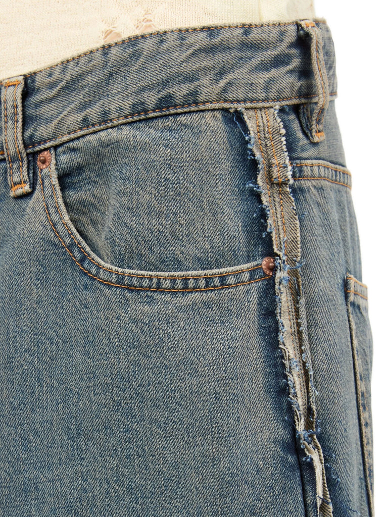 wide-leg jeans