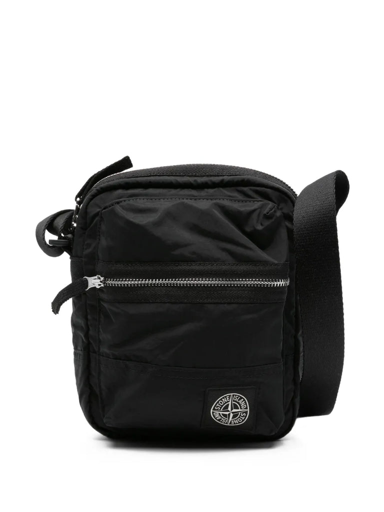 Compass-patch messenger bag