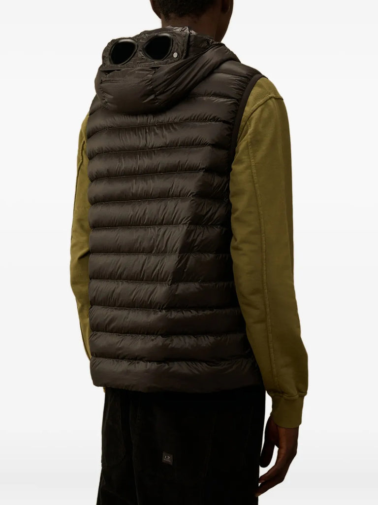 D.D. Shell goggle down gilet