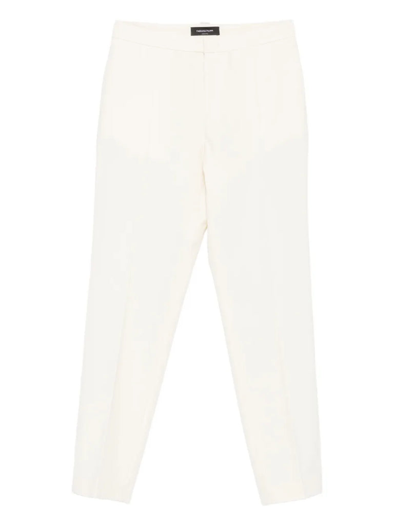 straight-leg trousers