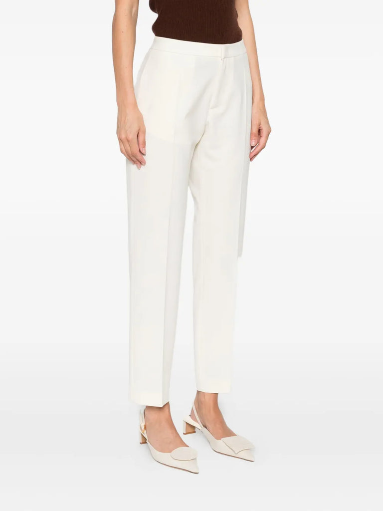 straight-leg trousers