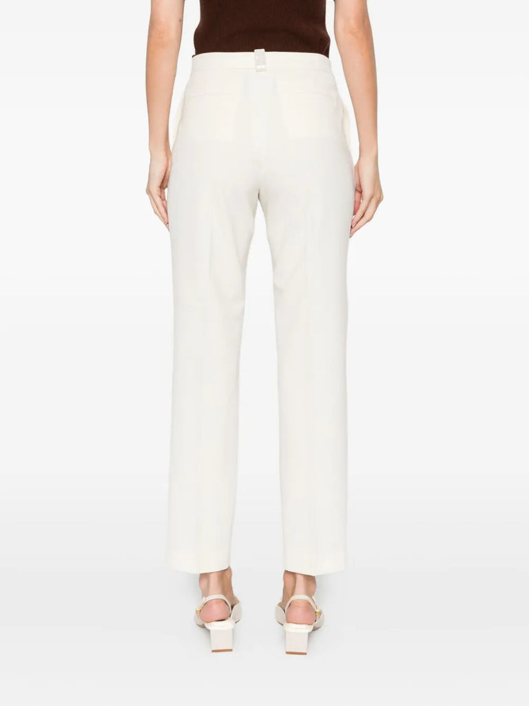 straight-leg trousers
