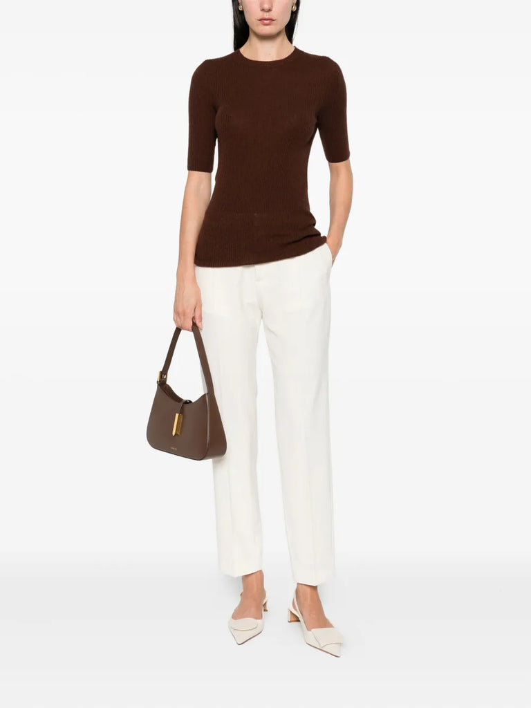 straight-leg trousers