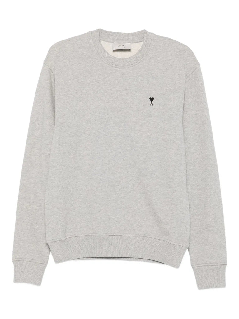heart-logo crew-neck sweatshirt