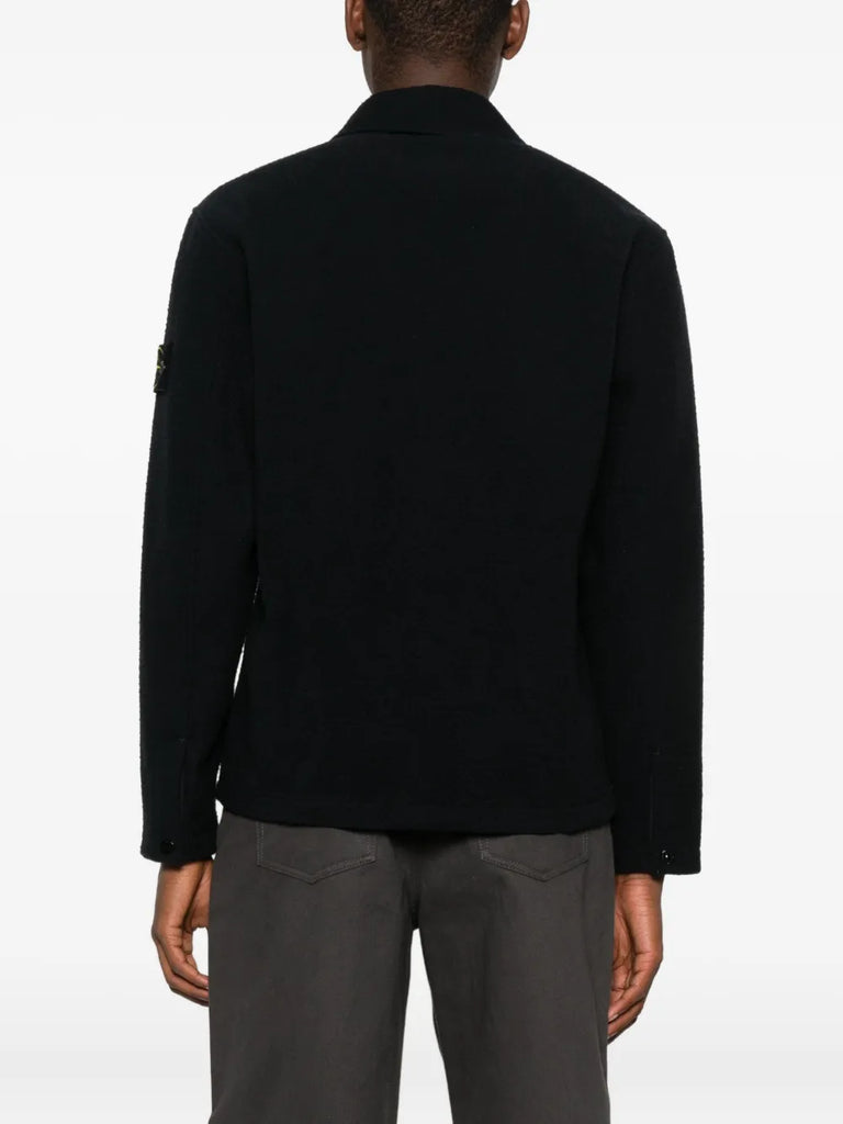 virgin wool blend shirt