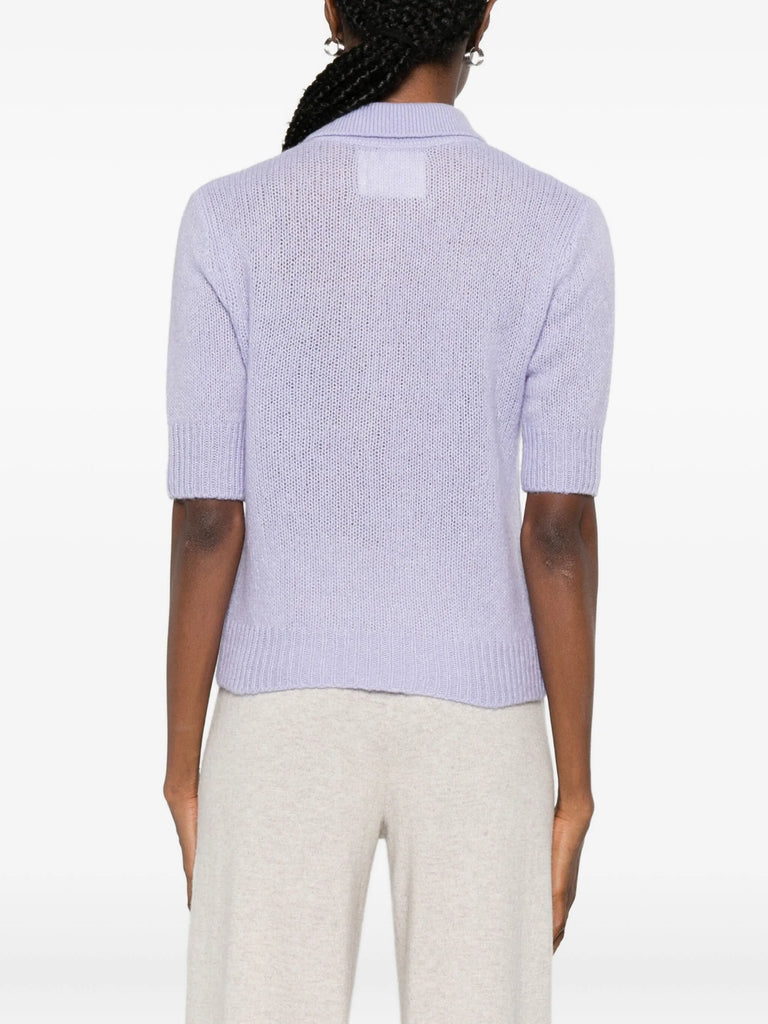 Masy buttoned polo top