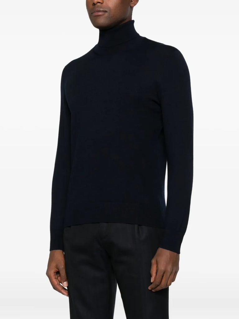 roll-neck sweater