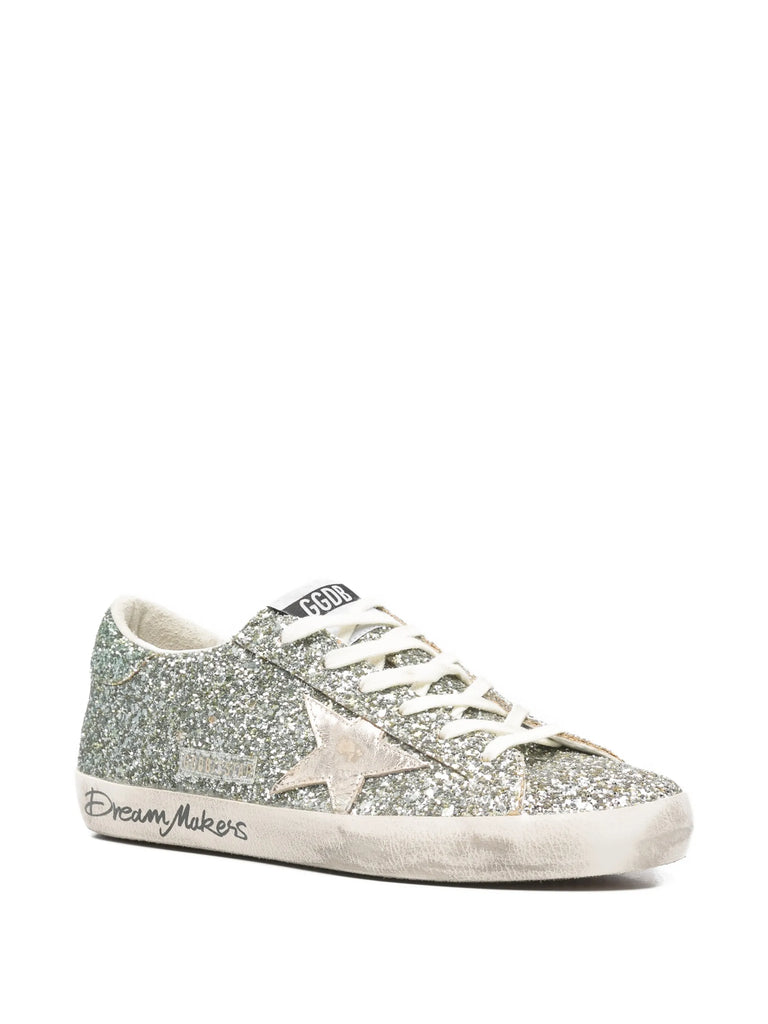 star glitter sneakers