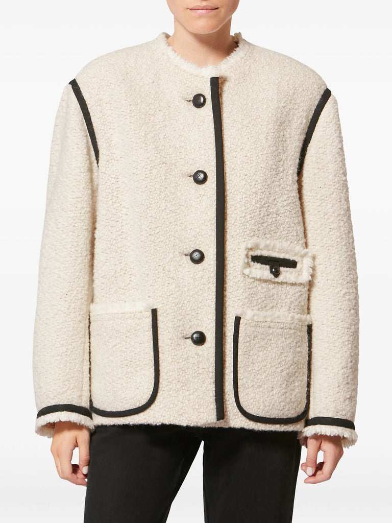 MAYLIN button trim jacket