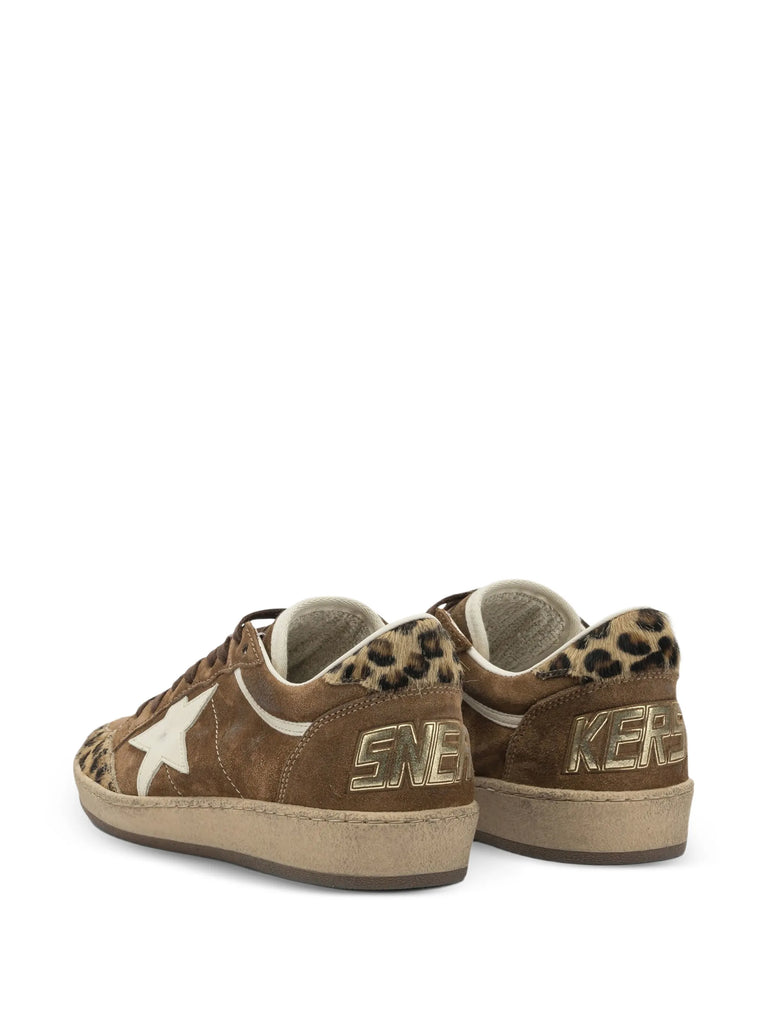 Ball Star leopard-print sneakers