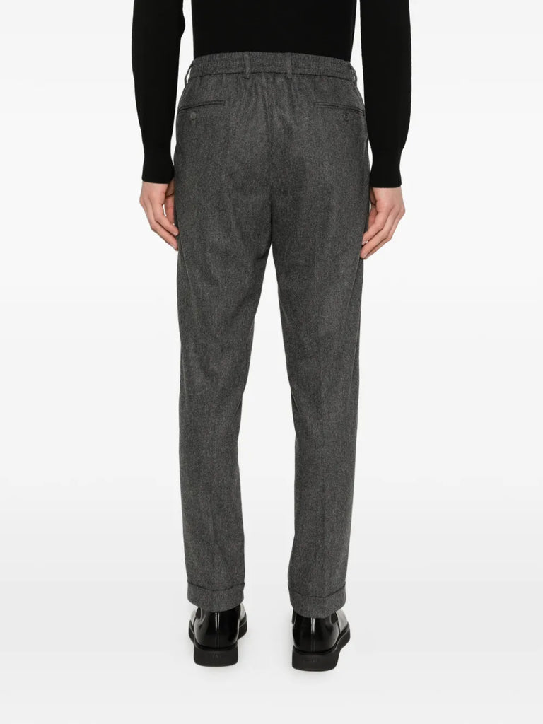 drawstring cuffed trousers