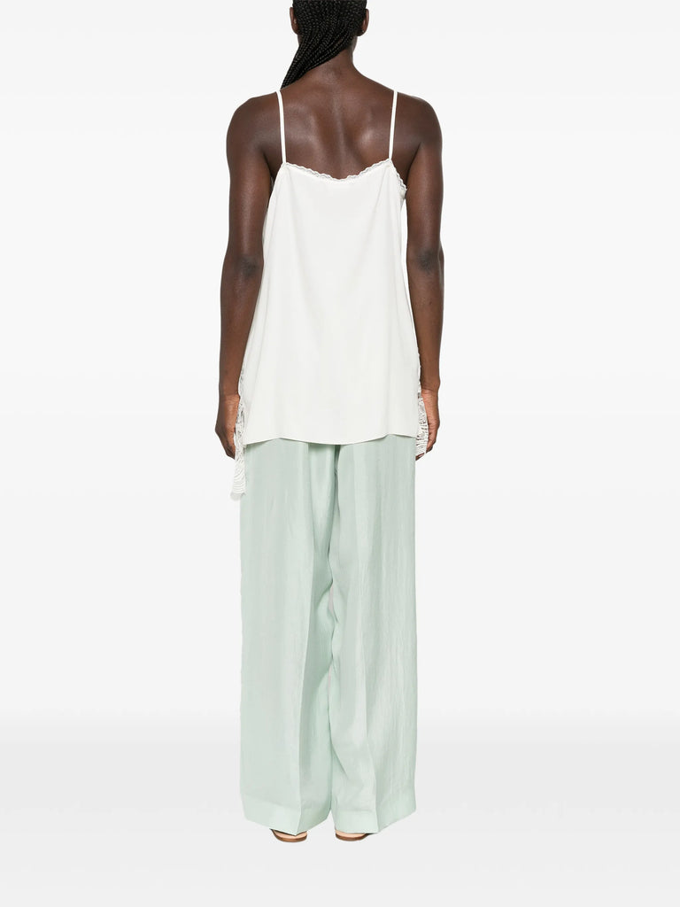 assymetric tank top