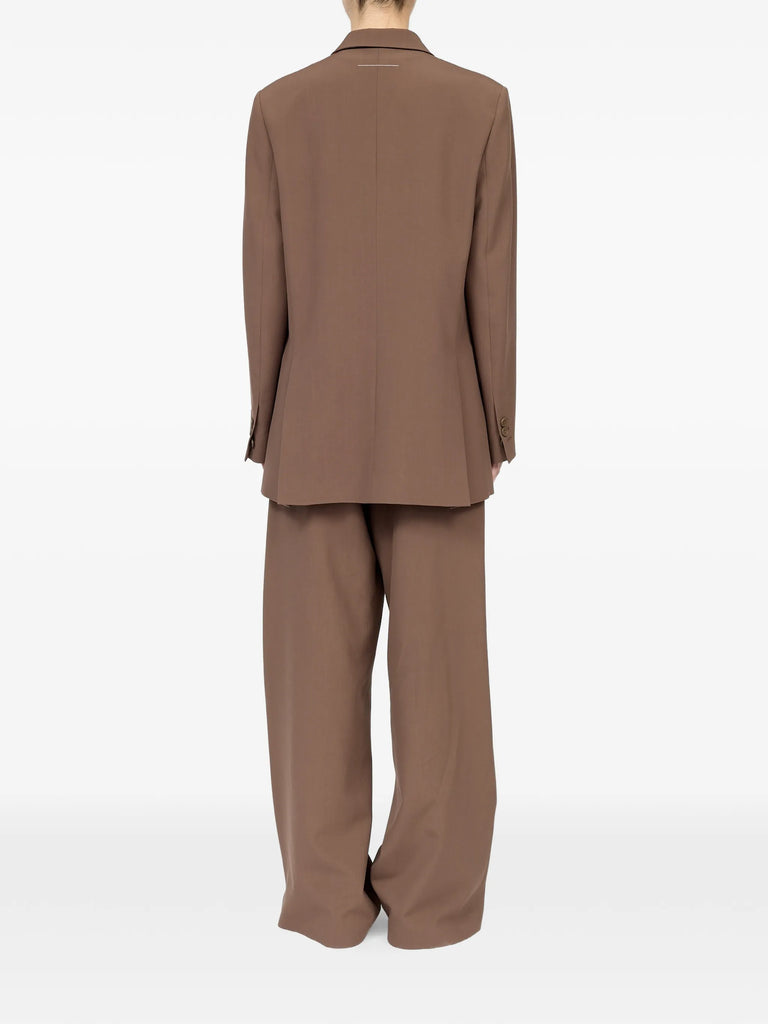 wool blend suit jacket