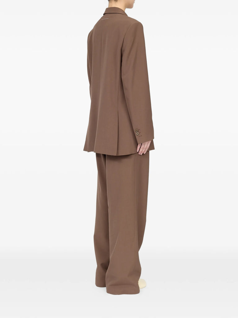 wool blend suit jacket