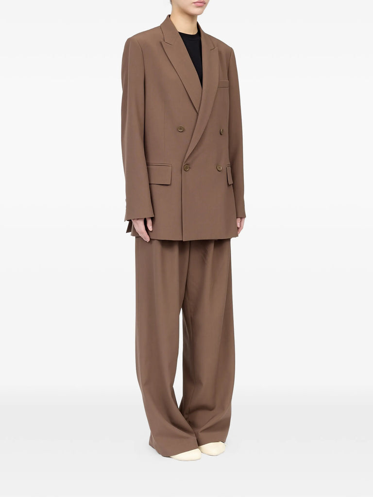 wool blend suit jacket