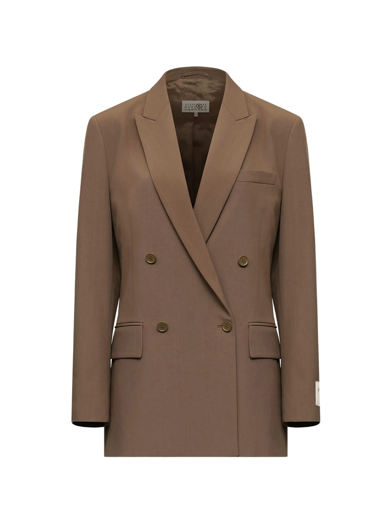 wool blend suit jacket