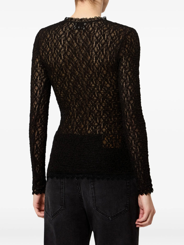 Brany stretch-lace top