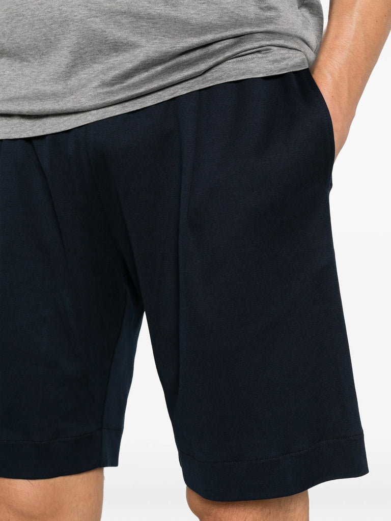 drawstring-waistband shorts