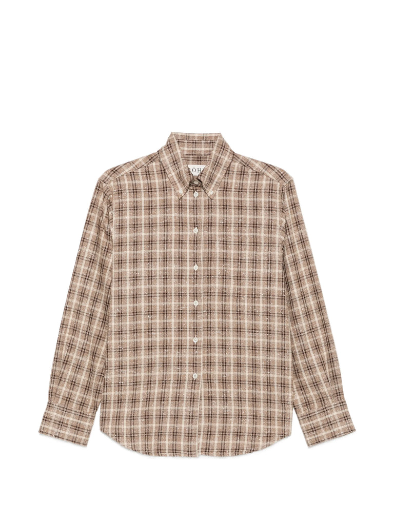 check-pattern shirt