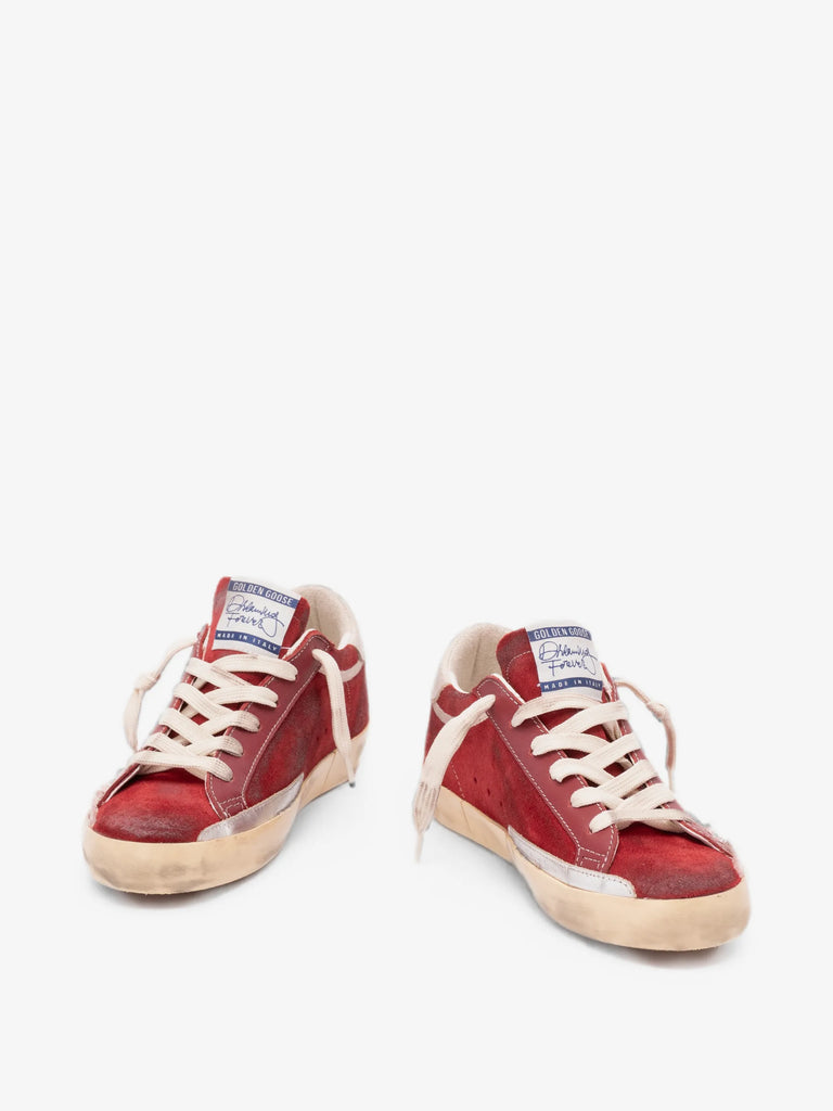 Super-Star distressed-effect sneakers