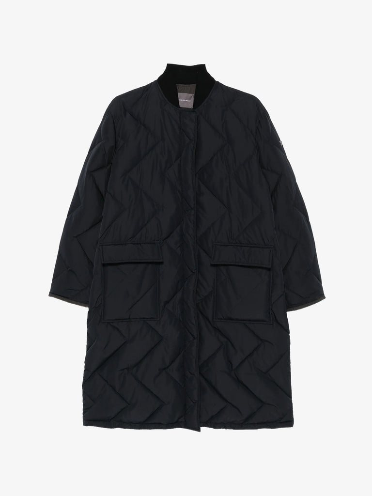 quilted padded coat