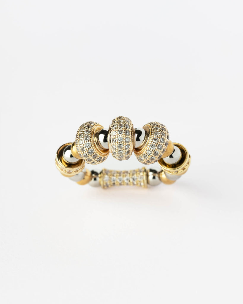 Nefertiti Triple Gold Ring