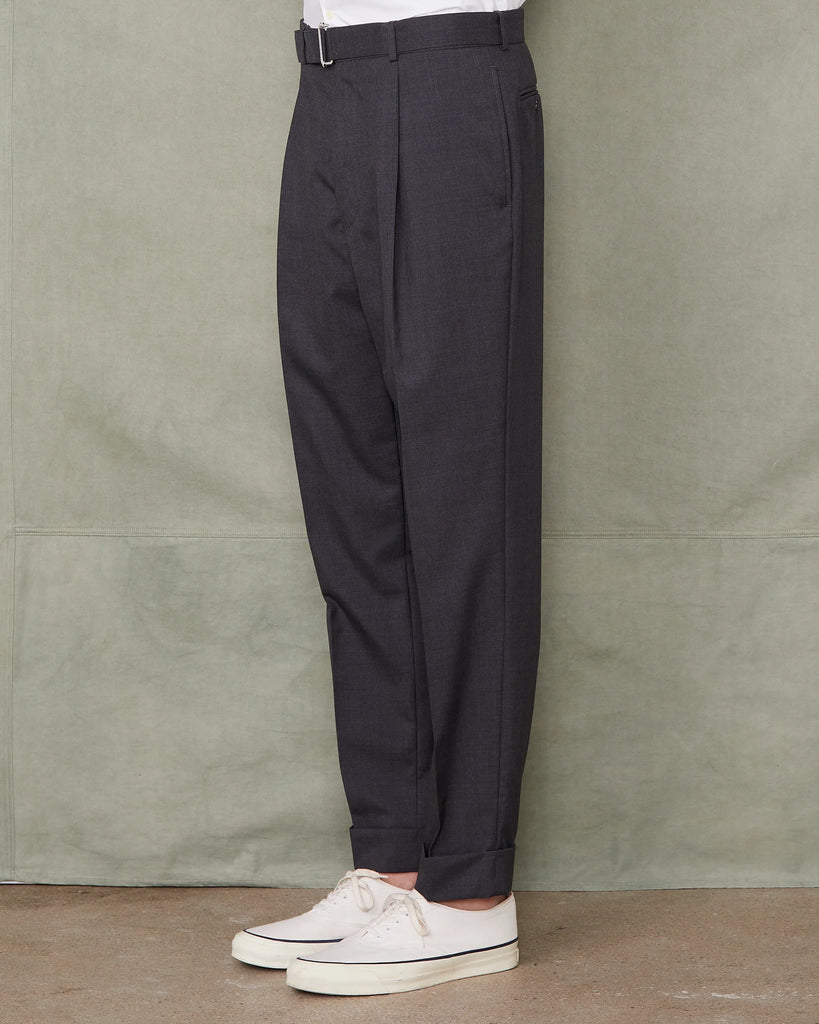 Hugo pleated cuffed trousers