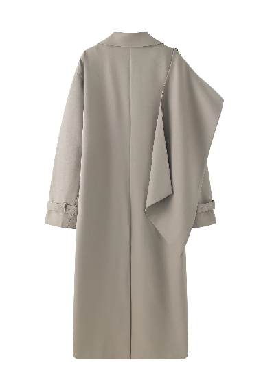 LARISSA WOOL TRENCHCOAT